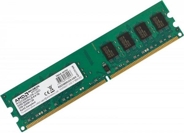 Оперативная память 2Gb 1шт. AMD R322G805U2S-UGO