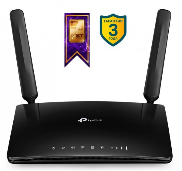 Роутер Wi-Fi TP-LINK Archer MR200 Черный