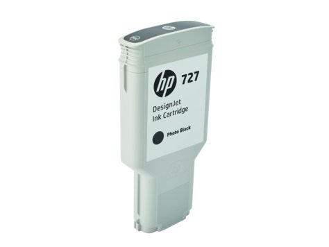 Картридж струйный HP 727 F9J79A фото черный (300мл) для HP DJ T1500 T1530 T2500 T2530 T920 T930