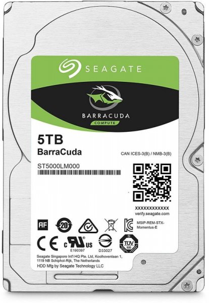 Жесткий диск(HDD) Seagate Barracuda 5 Tb ST5000LM000