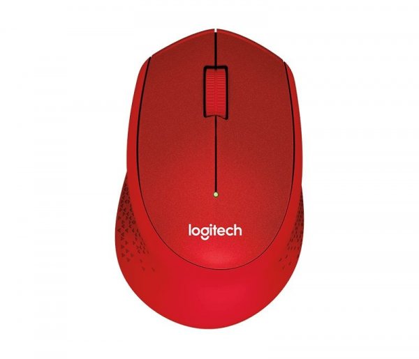 Мышь Logitech M330 оптическая беспроводная USB Красная