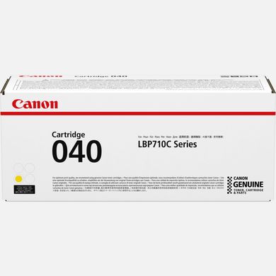 Картридж лазерный Canon 040Y 0454C001 желтый (5400стр.) для Canon LBP-710 712