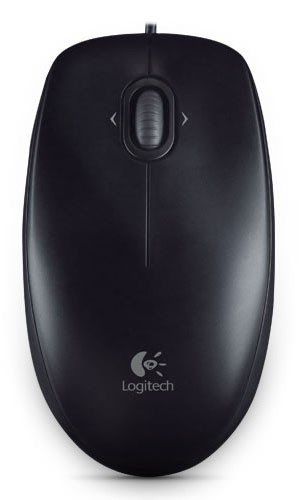 Мышь Logitech M100 оптическая проводная USB Черная