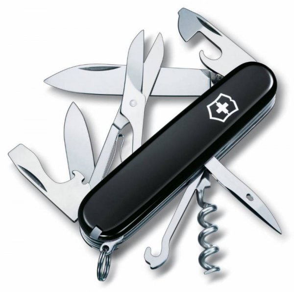 Нож многофункциональный Victorinox Climber 14 функций Черный