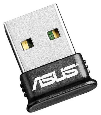 Bluetooth адаптер Asus USB BT400 Черный