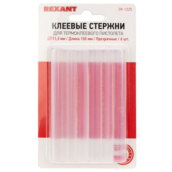 Клеевые стержни для клеевого пистолета Rexant 09-1225