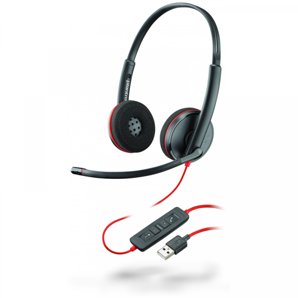 Гарнитура Plantronics Blackwire C3220 USB-A 209745-201 Черная