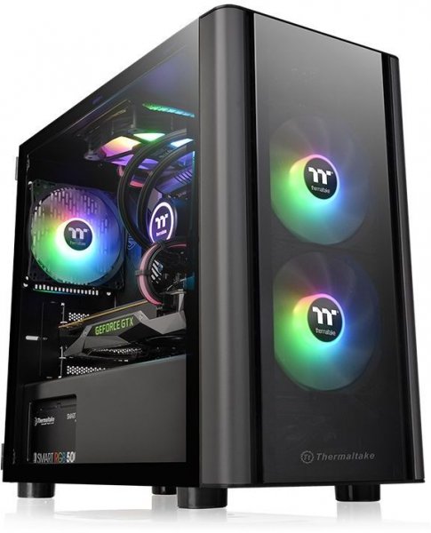 Компьютерный корпус Thermaltake V150 TG CA-1R1-00S1WN-00 Черный