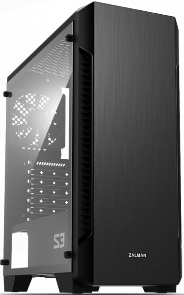 Компьютерный корпус Zalman S3 BLACK Черный