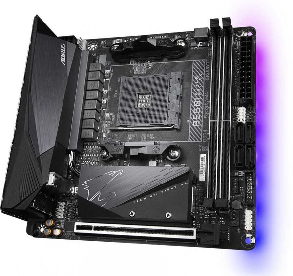 Материнская плата Gigabyte B550I AORUS PRO AX Soc-AM4