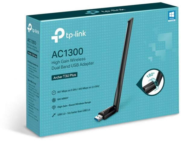 Wi-Fi адаптер TP-Link Archer T3U Plus