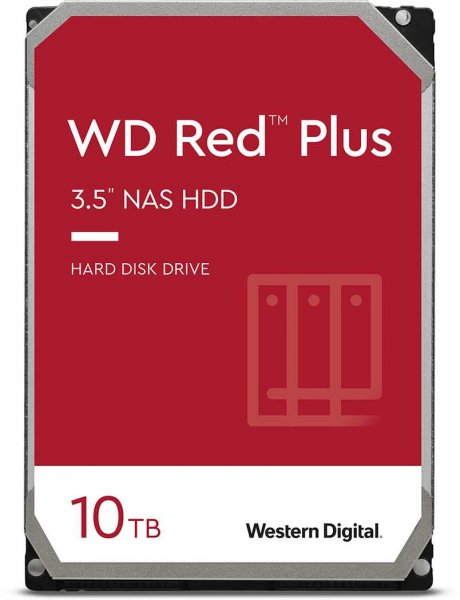 Жесткий диск(HDD) Western Digital Red Plus 10Tb WD101EFBX