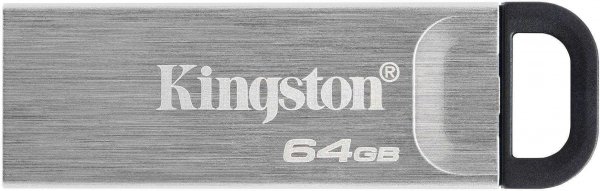 Флешка Kingston Kyson DTKN 64Gb Серебристая