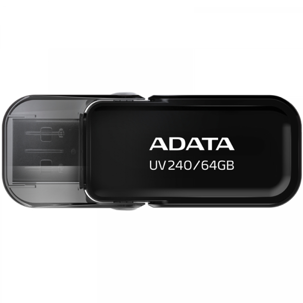 Флешка Adata UV240 USB2.0 AUV240-64G-RBK 64Gb Черная