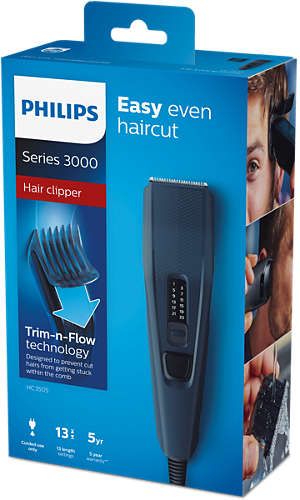 Машинка для стрижки Philips HC3505 Черная