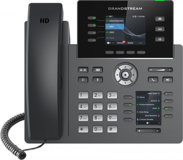 VoIP-телефон Grandstream GRP-2614 Черный