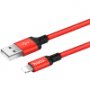 Кабель USB Apple Lightning Hoco X14 2м Красный