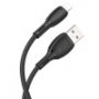 Кабель USB Apple Lightning Borofone BX86 1м Черный