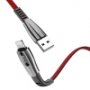 Кабель USB для Apple Lightning Hoco U70 1.2м Красный