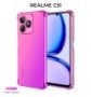 Силиконовый чехол для Realme C51 Krieger Mix 1.5мм противоударный Розово-фиолетовый