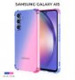 Силиконовый чехол для Samsung Galaxy A15 Krieger Mix 1.5мм противоударный Сине-розовый