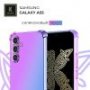 Силиконовый чехол для Galaxy A55 Krieger Mix 1.5мм противоударный Фиолетово-синий