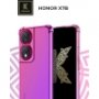 Силиконовый чехол для Honor X7b Krieger Mix 1.5мм противоударный Розово-фиолетовый