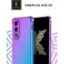 Силиконовый чехол для OnePlus Ace 3V Krieger Mix 1.5мм противоударный Фиолетово-синий