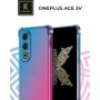 Силиконовый чехол для OnePlus Ace 3V Krieger Mix 1.5мм противоударный Сине-розовый