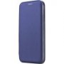 Чехол-книжка для Samsung Galaxy S24 Fashion Case на магнитах с визитницей Темно-синий